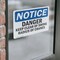 Signmission Danger Keep Clear Of Swing Radius Of Cranes, 7 in W x Rectangle, Vinyl Decal OS-2PACK-NS-D-57-L-15392 - alternate 5